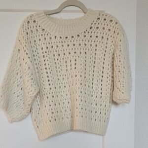 Elegant Cream Sweater
